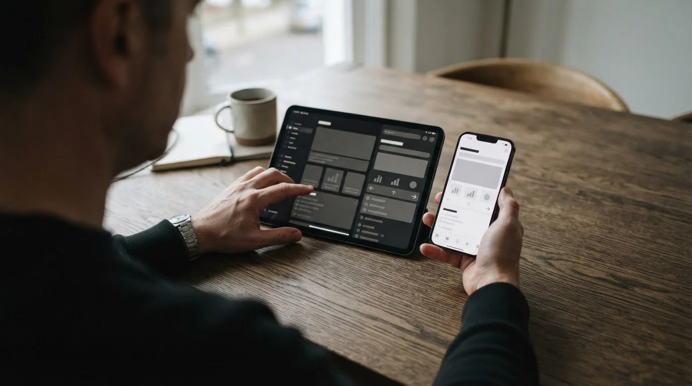 Vergleich verschiedener Wettanbieter auf Tablet und Smartphone