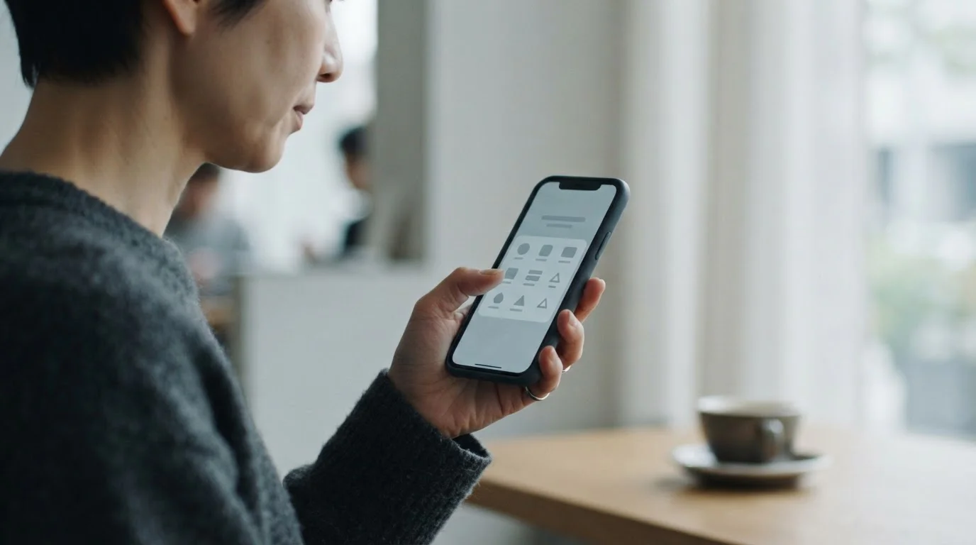 Verschiedene digitale Zahlungsoptionen auf Smartphone-Bildschirm
