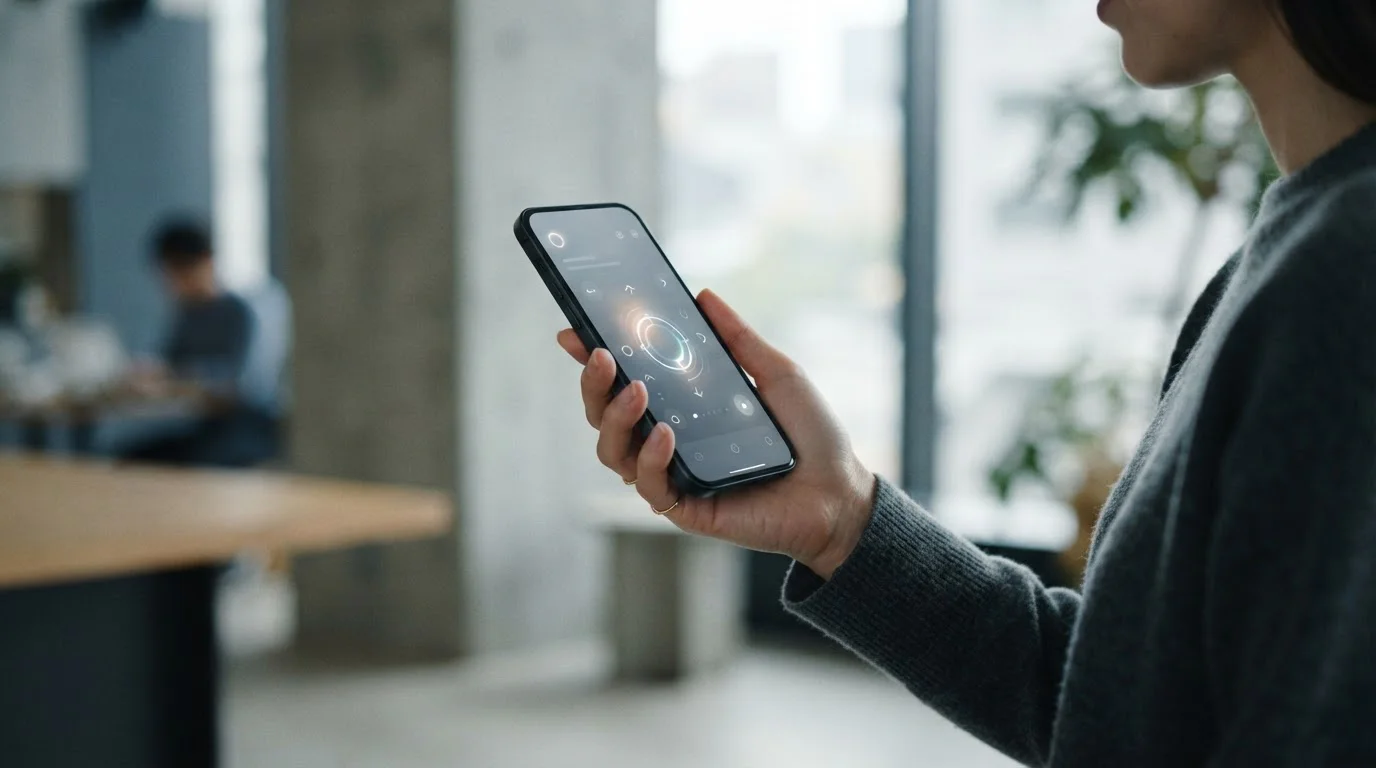 Digitale Zahlungsmethoden auf Smartphone-Bildschirm in neutraler Darstellung