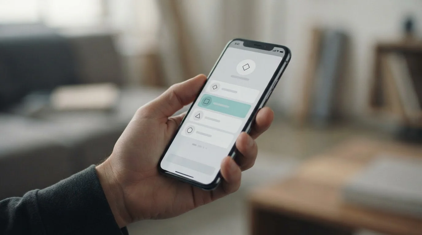 Verschiedene digitale Zahlungsmethoden auf Smartphone-Display